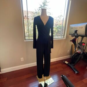 Bailey 44 Black Jumpsuit Sz M